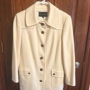 ANTONIO MELANI Ivory Trench Coat